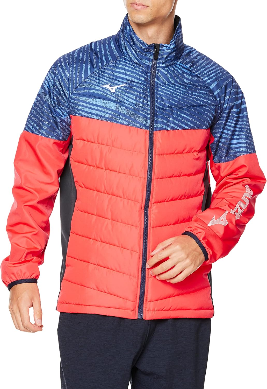 ミズノ　テニスウェア　テックフィルジャケット 保温性　撥水性 防風 Amazon | テニスウェア テックフィルジャケット ダイナモーション